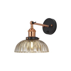 Walter-Antique Copper Wall Lights Deco Armed Wall Lights